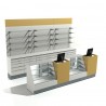 Mueble de caja cobro