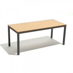 Mesa 80x180 para comedor industrial