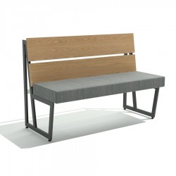 Booth guaymas, muebles sillones para restaurantes en metal